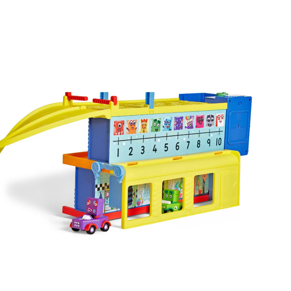 numberblocks tæl bilerne garage learning resources