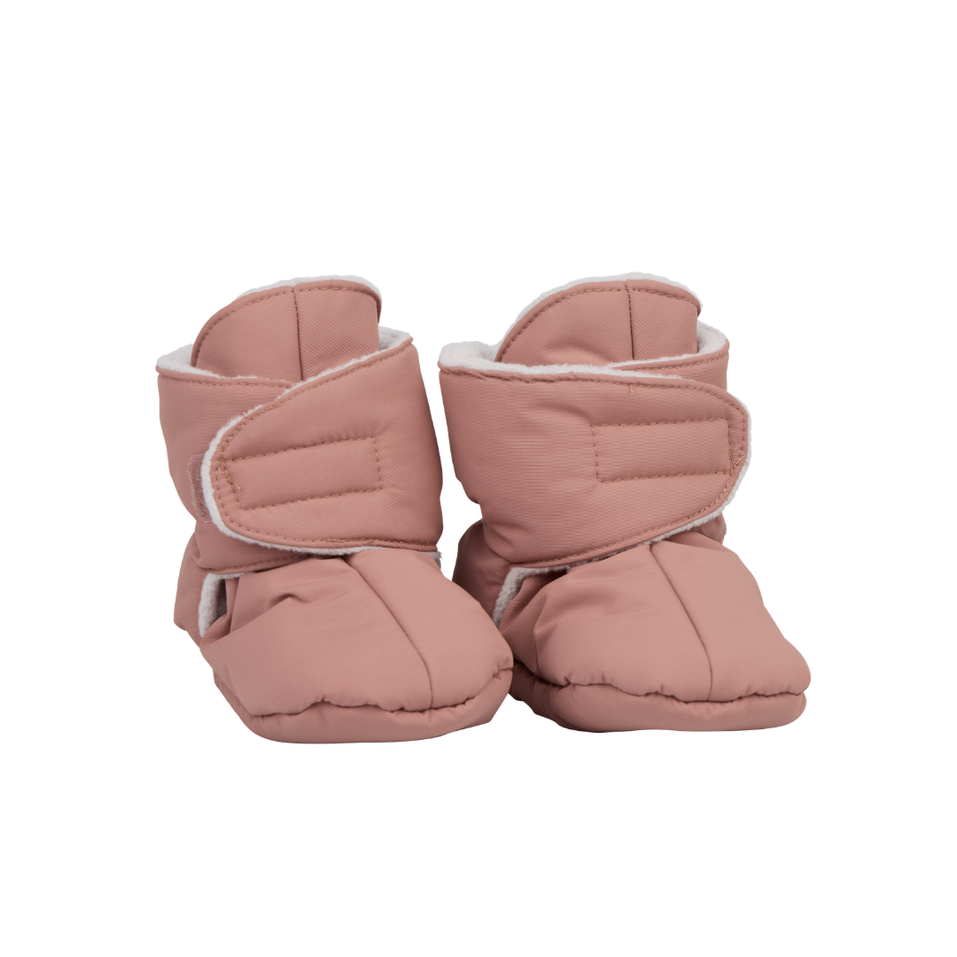 Voksi Baby booties - Varme futter - Blush Pink - Nyhed - 1-2 år