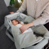 voksi wool wrap meadow green baby