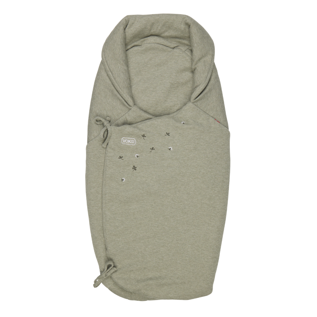 Voksi Wool Wrap - Meadow Green