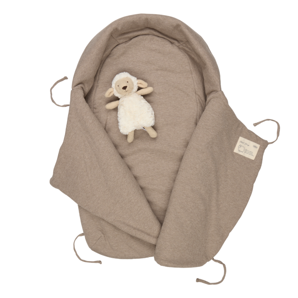 voksi wool wrap walnut