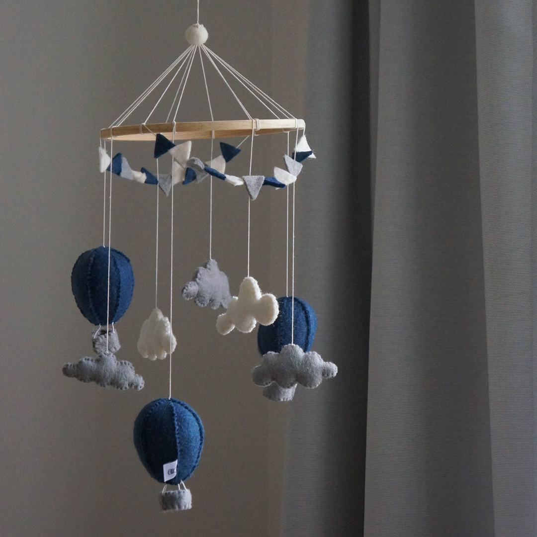 Gamcha - Luftballon/Vimpler - Mørkeblå