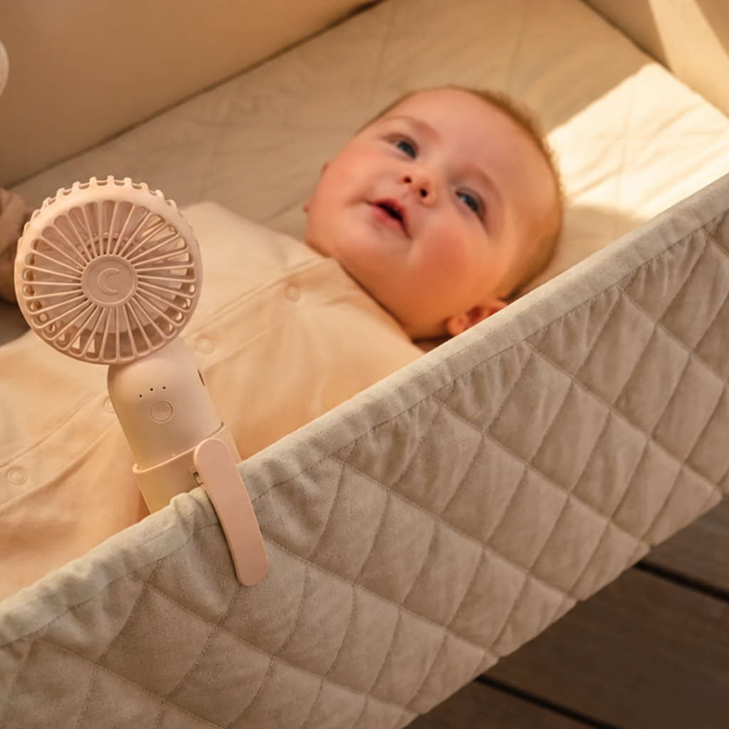 Moonboon - Mobil ventilator til barnevogn & vugge