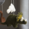 gamcha Uro, Dinosaur, Blå Grøn, Måne