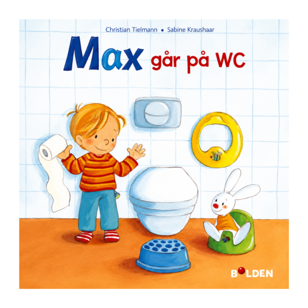 max går på wc. forlaget bolden