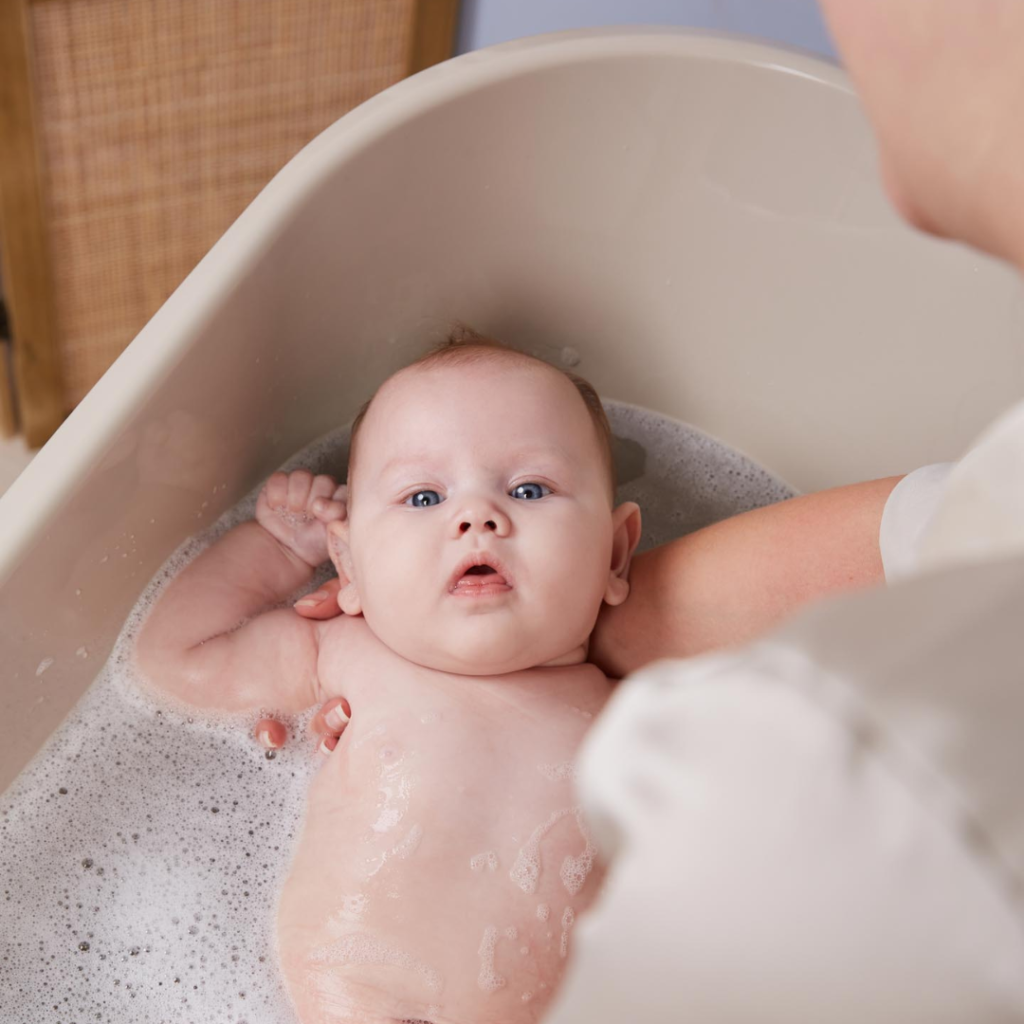 Bébé-Jou - Baby Badekar Click - Taupe