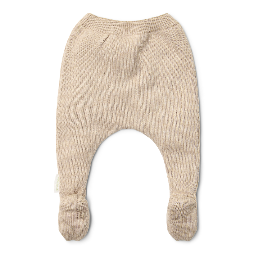 Little Dutch - Strikket buks - Soft Beige Melee