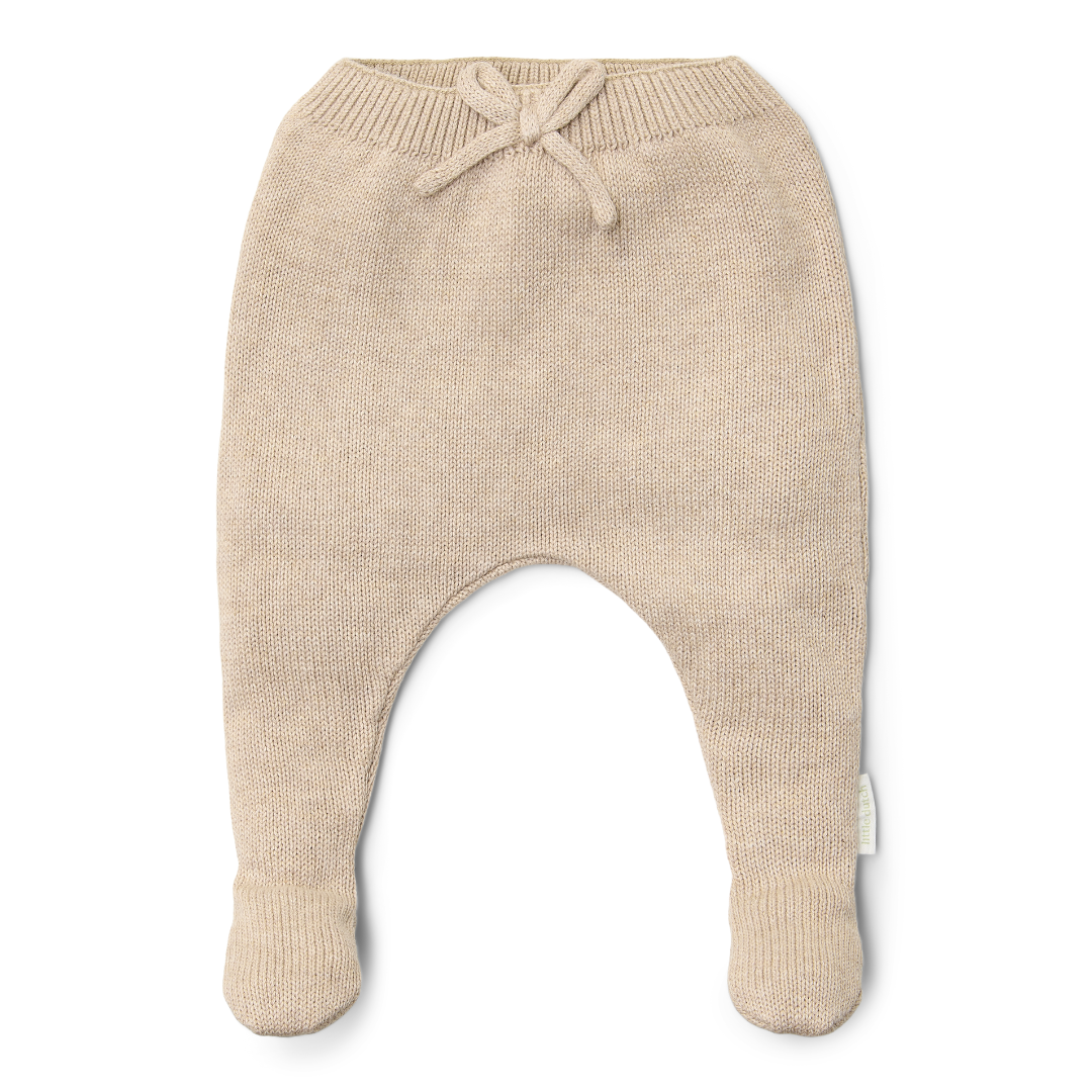 Little Dutch - Strikket buks - Soft Beige Melee - 50