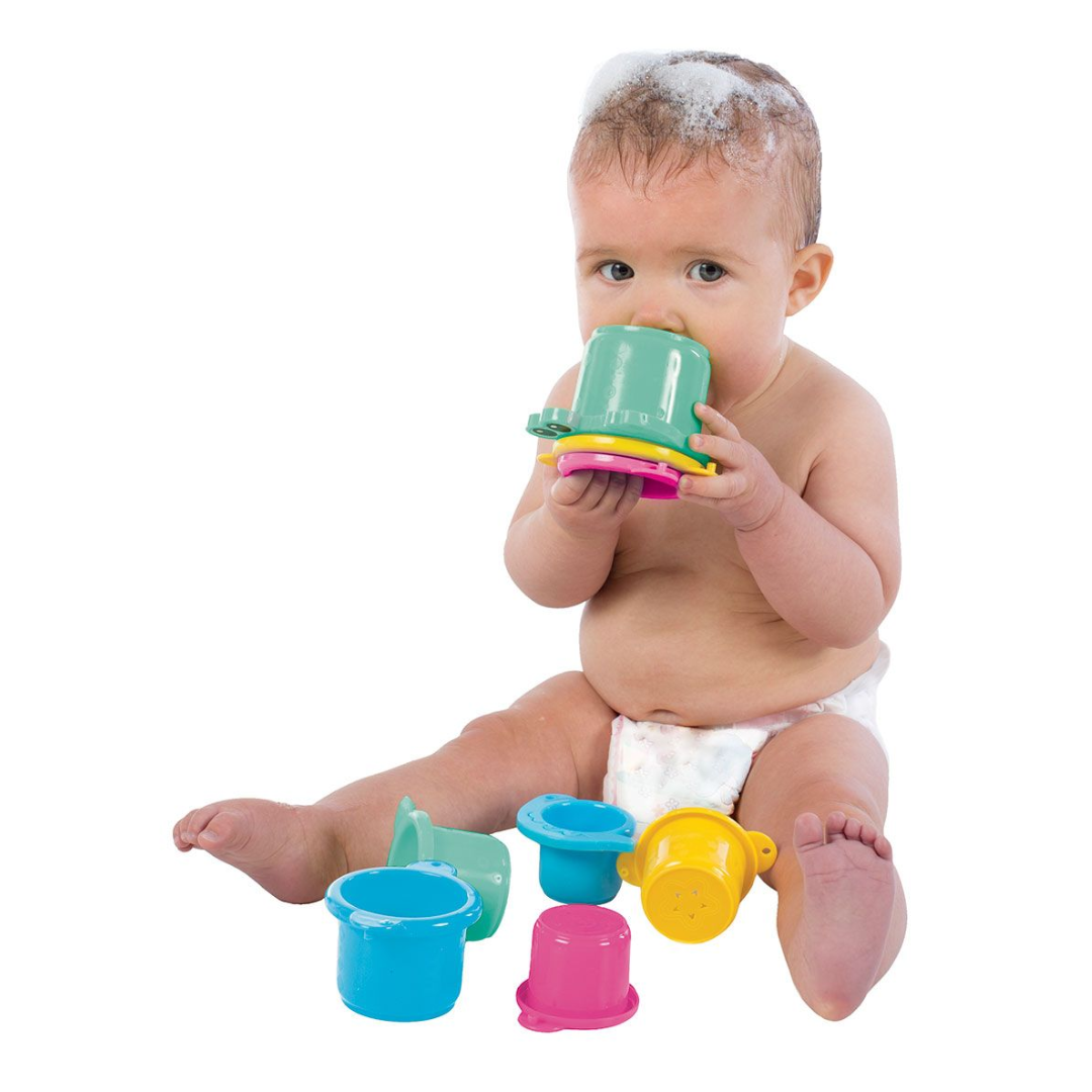 Playgro Croc Cups - krokodille stabelkopper