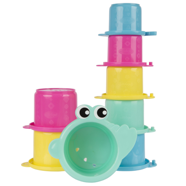 Playgro Croc Cups - krokodille stabelkopper