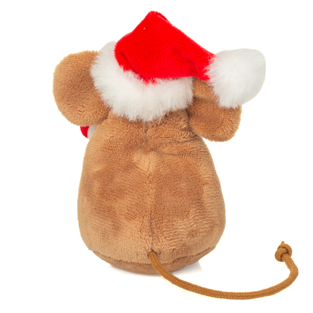 Teddy Hermann - Julemus med bismarck stok 11 cm
