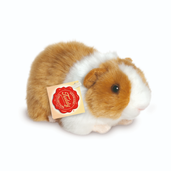Teddy Hermann - Marsvin gylden-hvid 20 cm