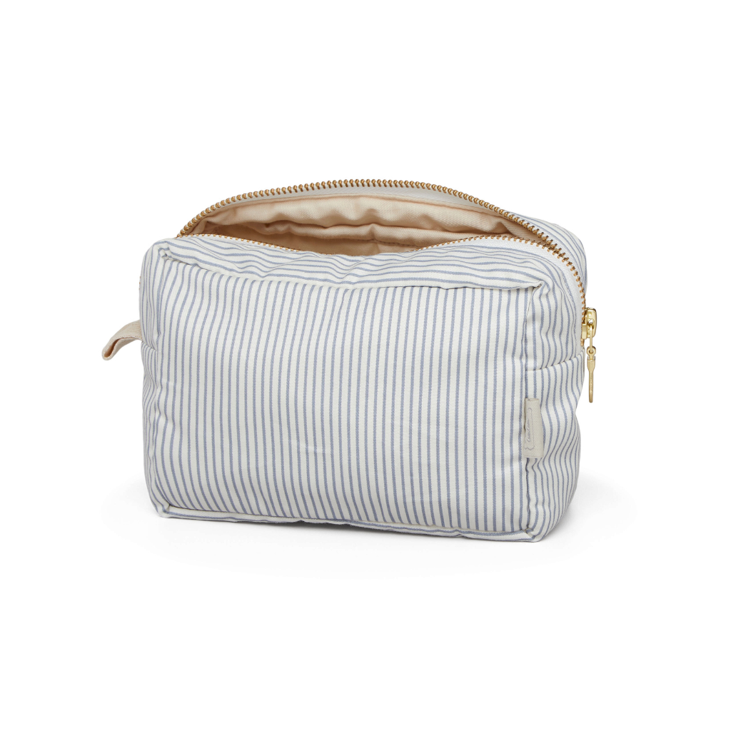 cam cam copenhagen makeup pung classic stripes blue