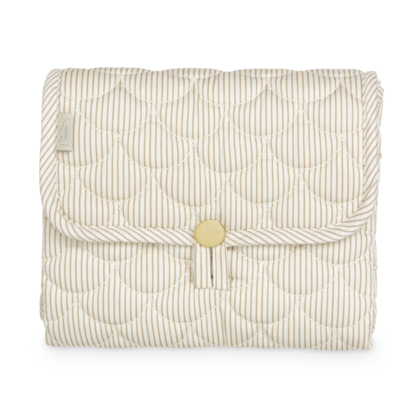 cam cam copenhagen quilted spifterunderlag Classic Stripes Camel
