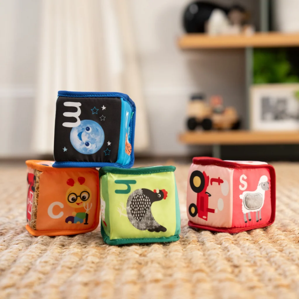 Baby Einstein - Alpha Stacks Soft Blocks Klodser - Bondegård