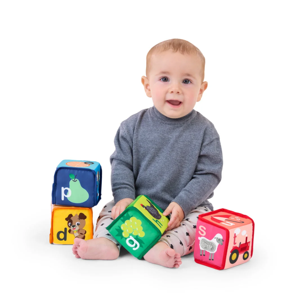 Baby Einstein - Alpha Stacks Soft Blocks Klodser - Bondegård