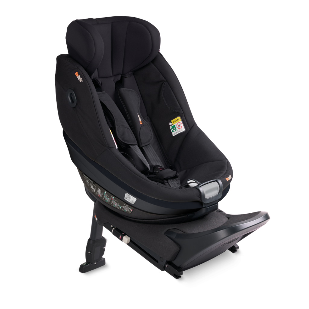 BeSafe Beyond2 360 Autostol 6 mdr til 6 år Black SoftBreeze