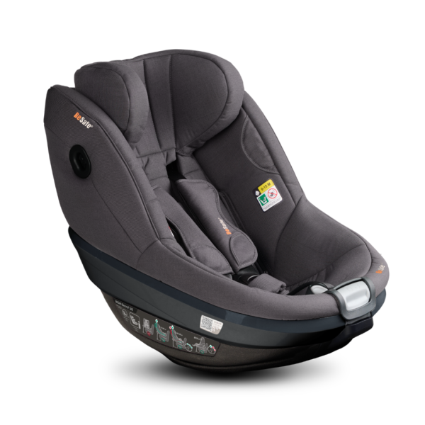 BeSafe Beyond2 360 Autostol 6 mdr til 6 år Dark Grey Mélange
