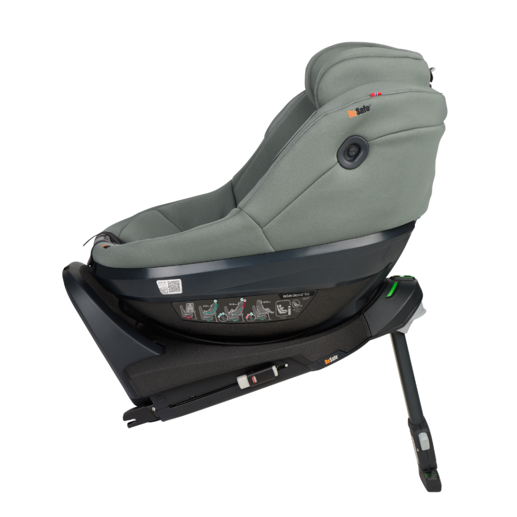 BeSafe Beyond2 360 Autostol 6 mdr til 6 år Meadow Green SoftBreeze