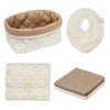 Cam Cam Copenhagen Babygavesæt classic stripes camel