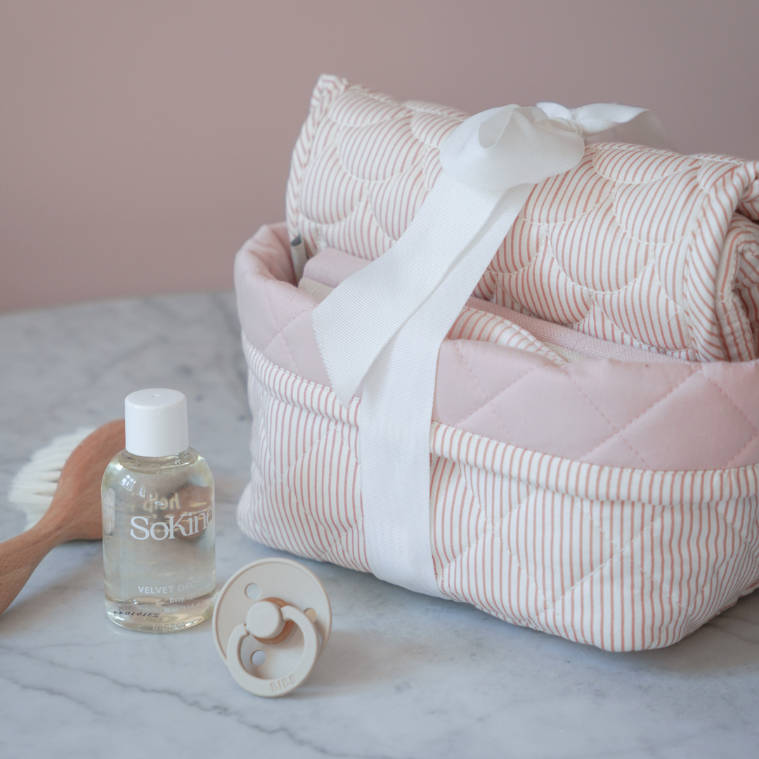 Cam Cam Copenhagen Babygavesæt classic stripes rose