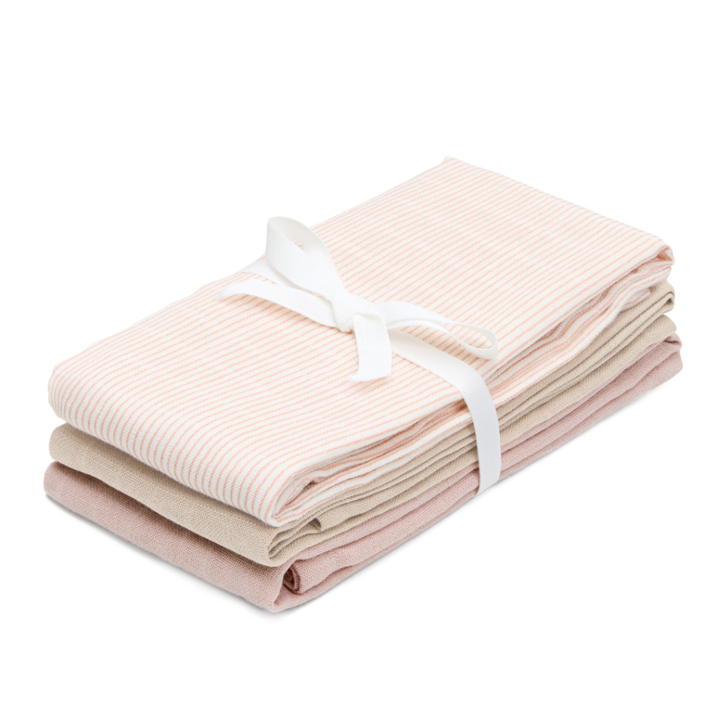 Cam Cam Copenhagen Stofbleer Mix 3-pak classic stripes rose