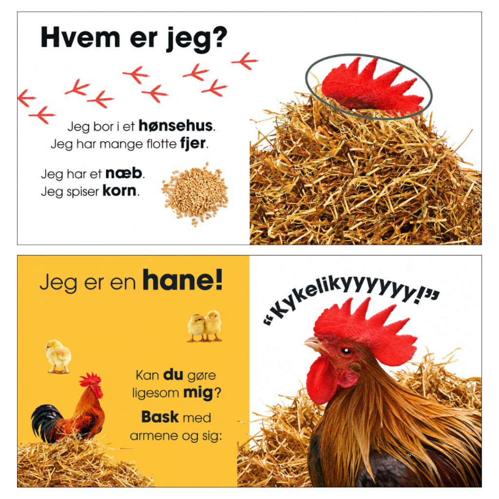 Hvem er jeg? Bondegårdsdyr