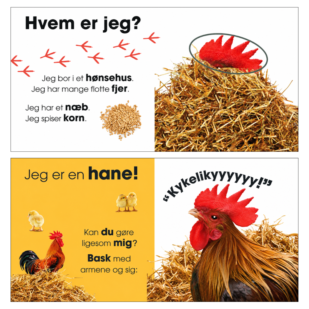 Hvem er jeg? Bondegårdsdyr