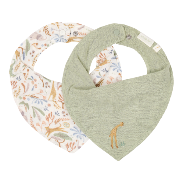 Little Dutch Bandana Savlesmæk 2-pak - Safari Wonders