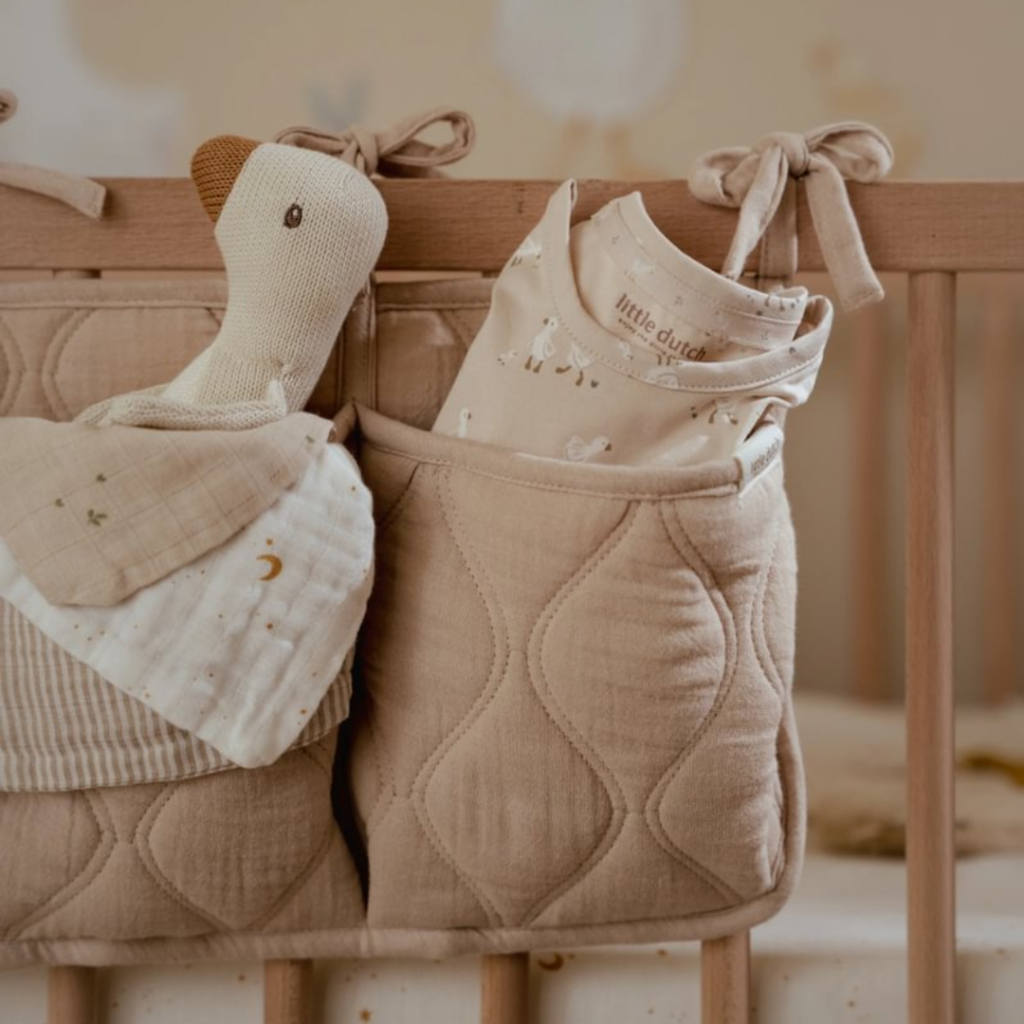 Little Dutch - Organiser Pure Soft Beige sengelomme