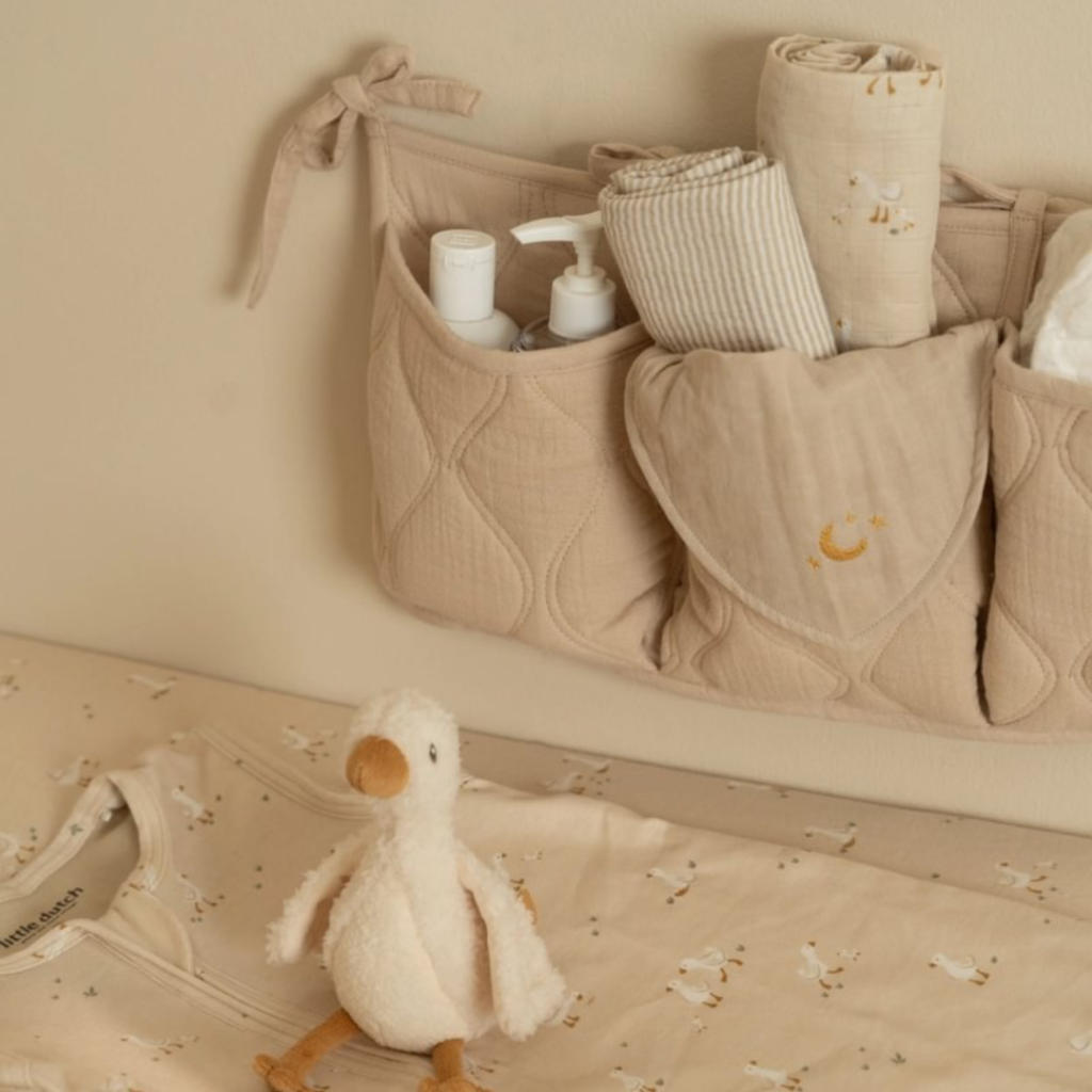 Little Dutch - Organiser Pure Soft Beige sengelomme