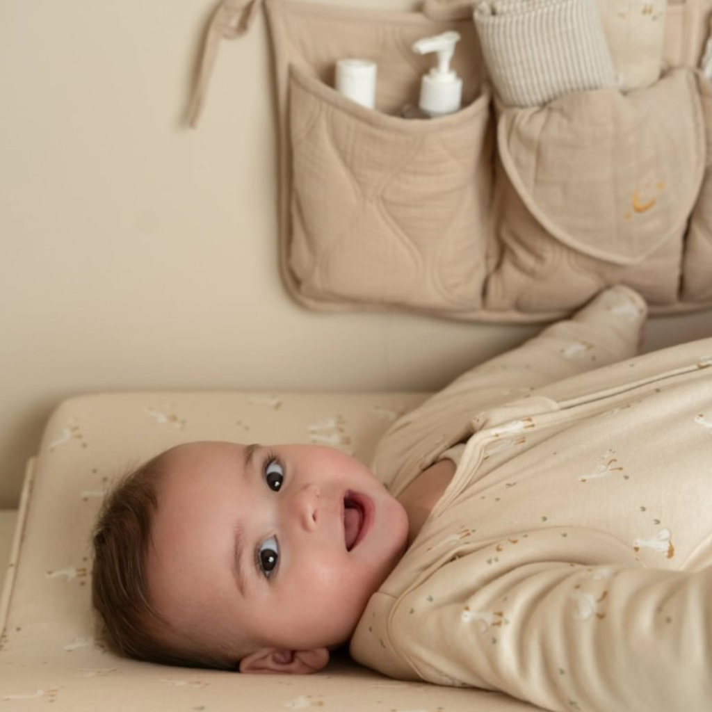 Little Dutch - Organiser Pure Soft Beige sengelomme