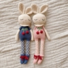 Patti Oslo Britney Bunny Cherry Blossom indigo og pink