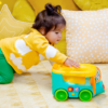 Pop and Roll Safari Bus Ball Play Toy bright starts safari bus