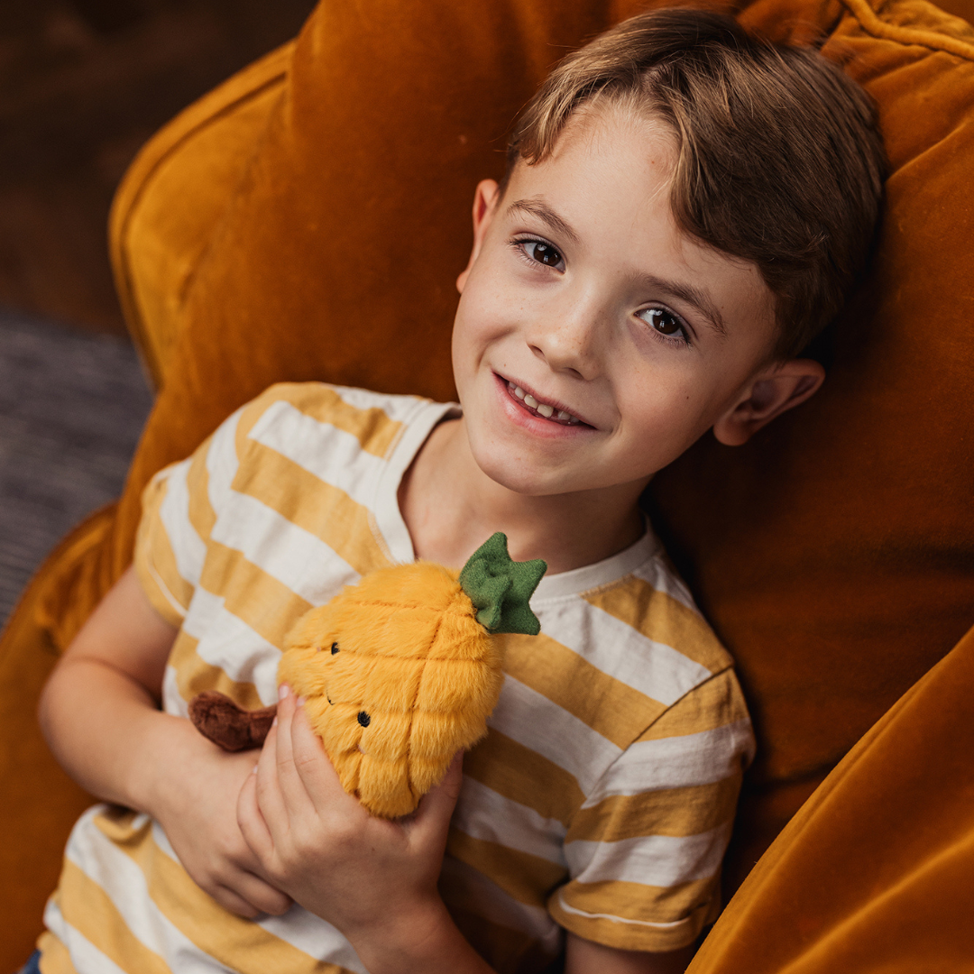 Teddykompaniet Teddy Fruits Ananas - 15 cm