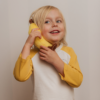 Teddykompaniet Teddy Fruits Banan - 14 cm