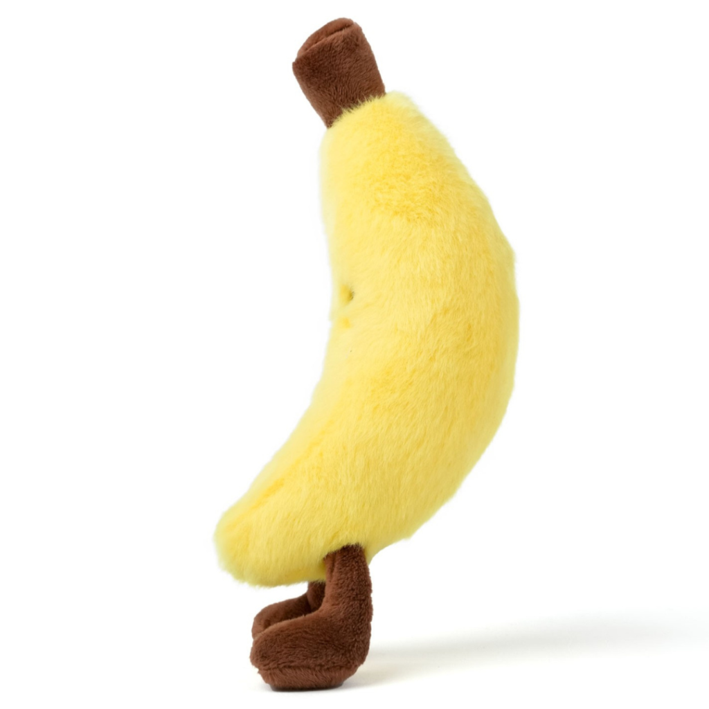 Teddykompaniet Teddy Fruits Banan - 14 cm