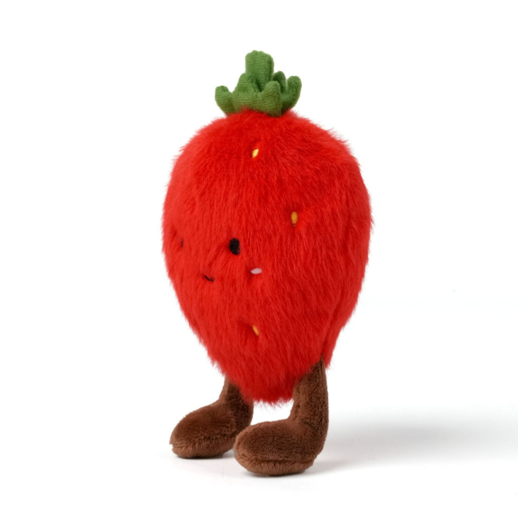 Teddykompaniet Teddy Fruits Jordbær - 12 cm