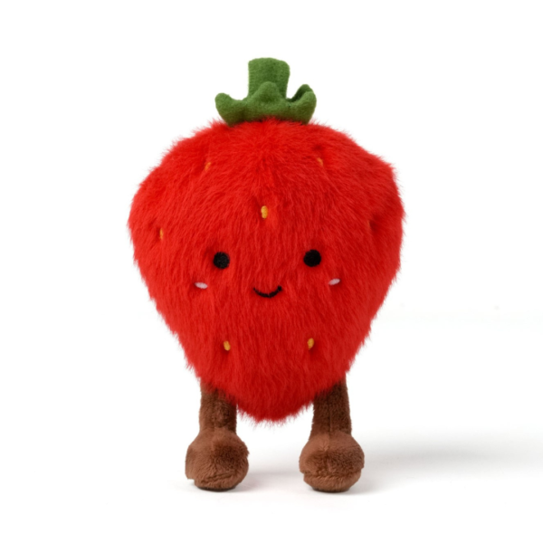 Teddykompaniet Teddy Fruits Jordbær - 12 cm