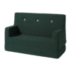 by KlipKlap Kids Sofa Deep Green