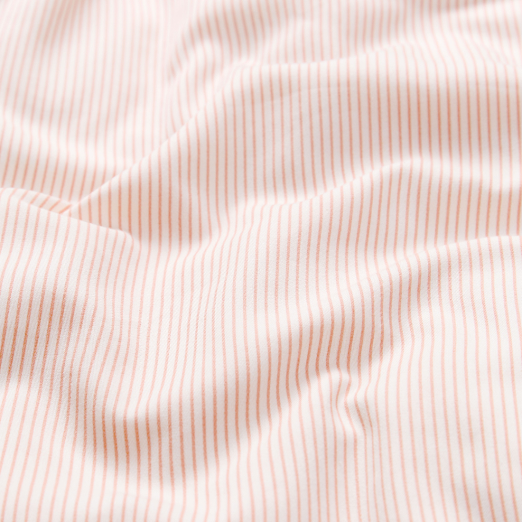 cam cam copenhagen sengetøj classic stripes rose
