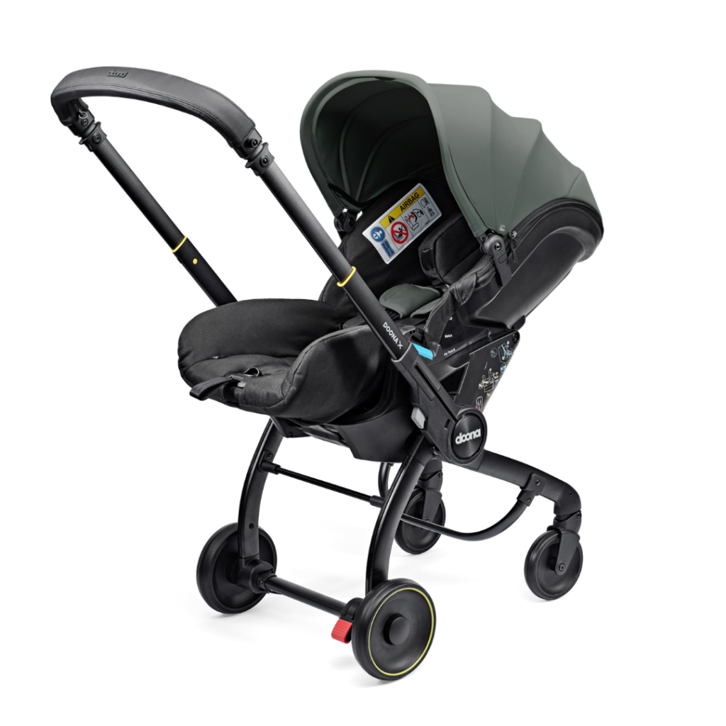 doona x autostol og klapvogn Slate Green
