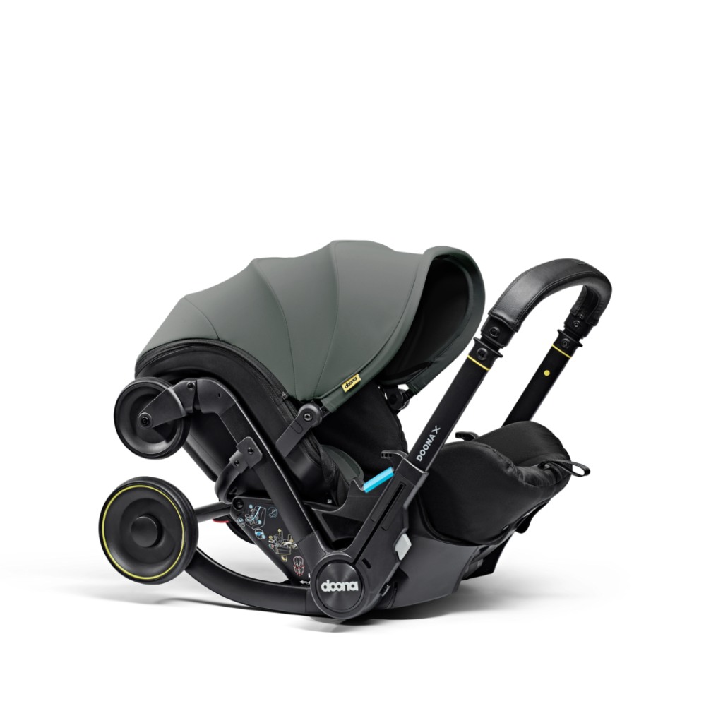 doona x autostol og klapvogn Slate Green