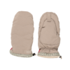 voksi stroller mittens barnevognshandsker clay snow edition