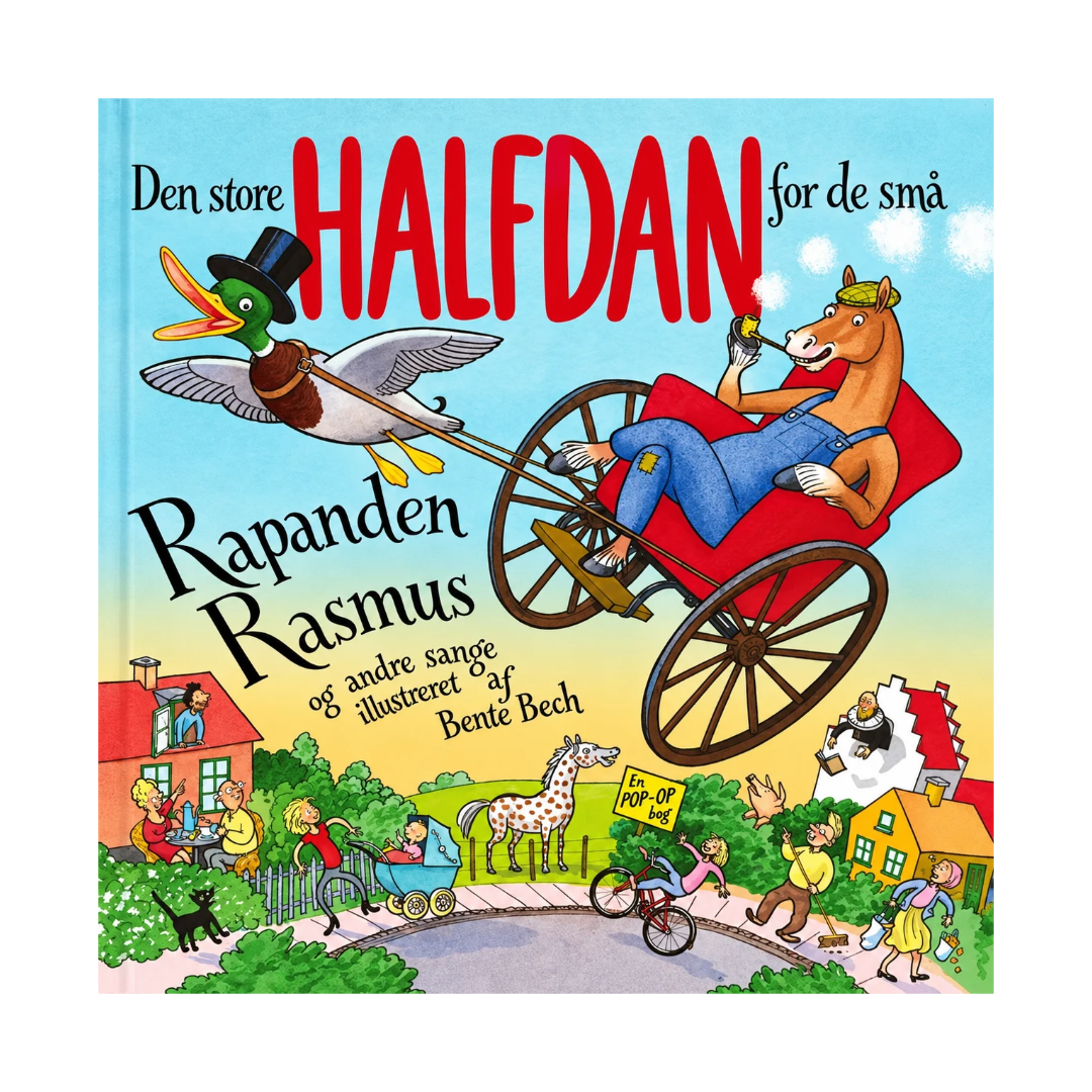 Den store Halfdan for de små - Pop-up bog - Alvilda