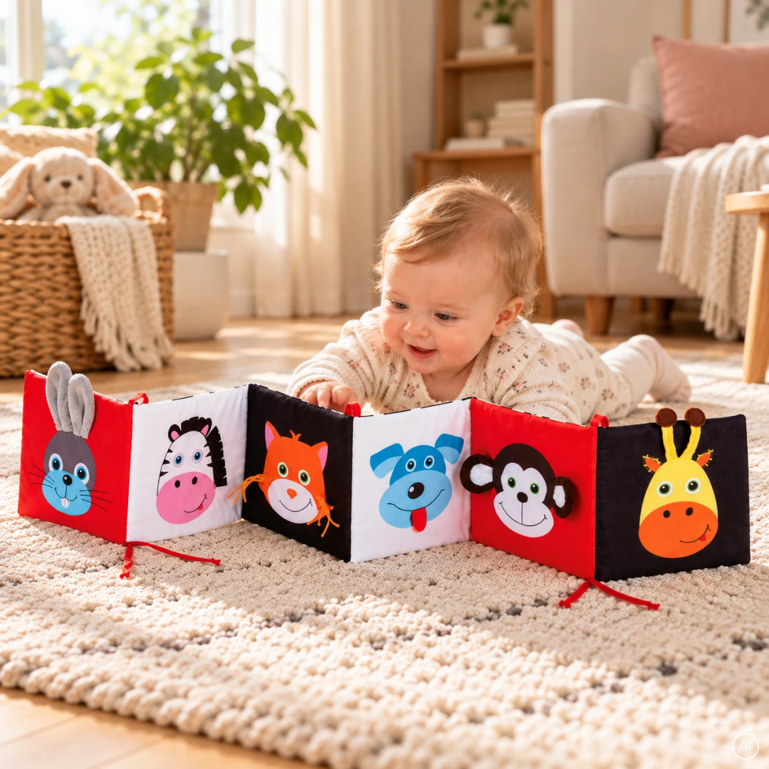 Edushape Vendbar fold-ud stofbog (2)