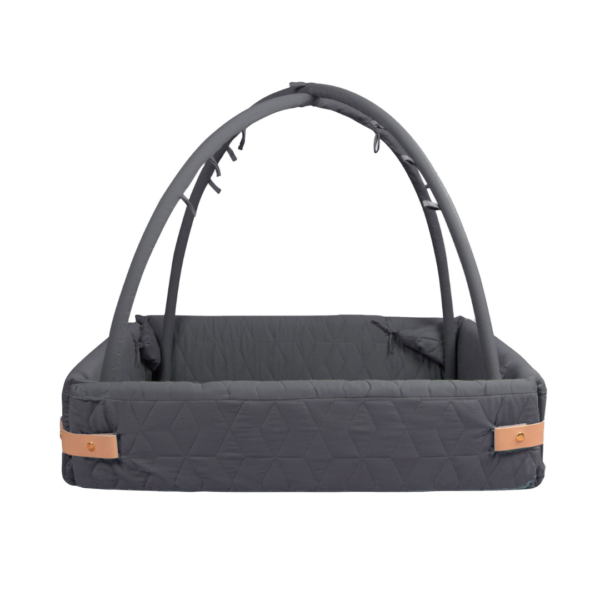 Filibabba Aktivitetsnest - Soft quilt - Stone Grey
