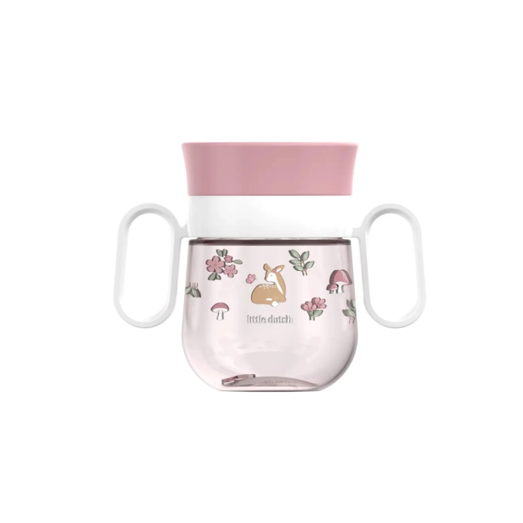 Little Dutch - 360 grader mio træningskop 200 ml - Fairy Garden