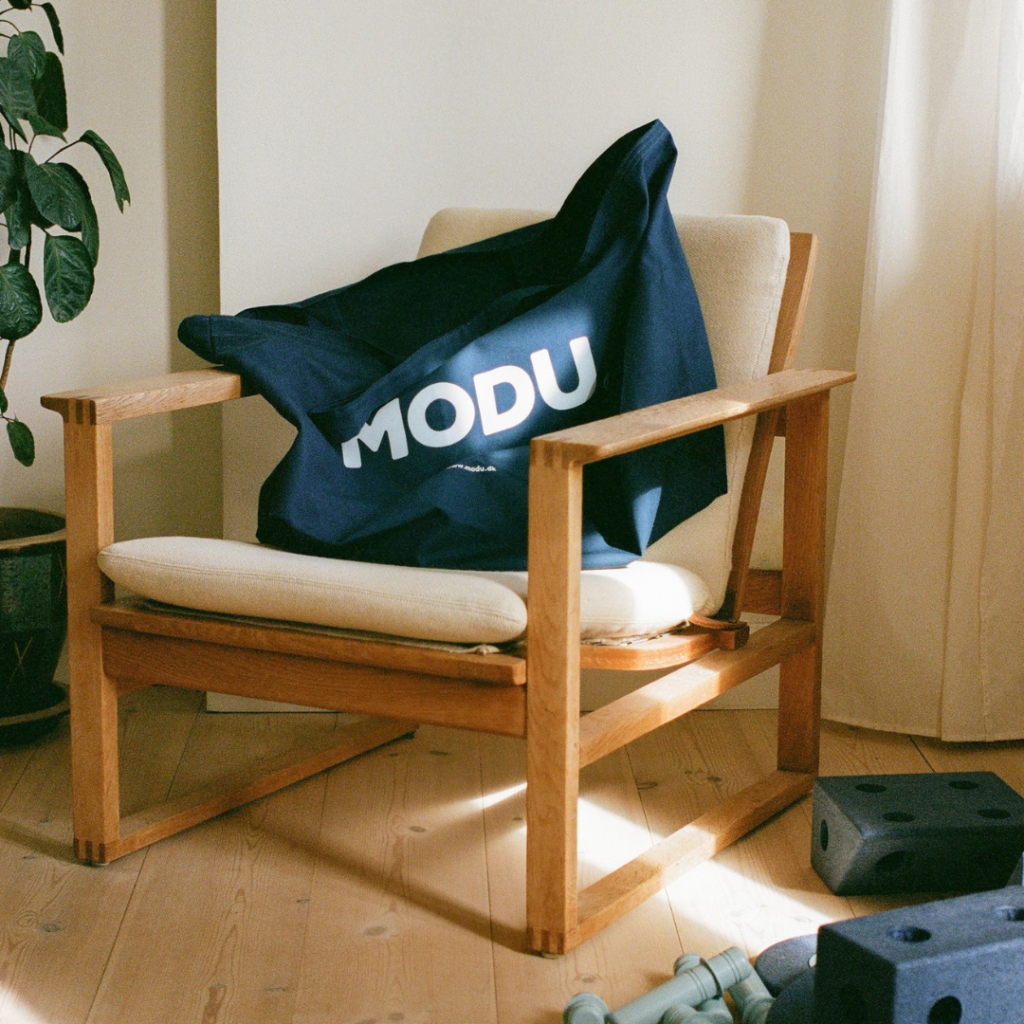 MODU Rejsetaske 55 cm Sky Blue