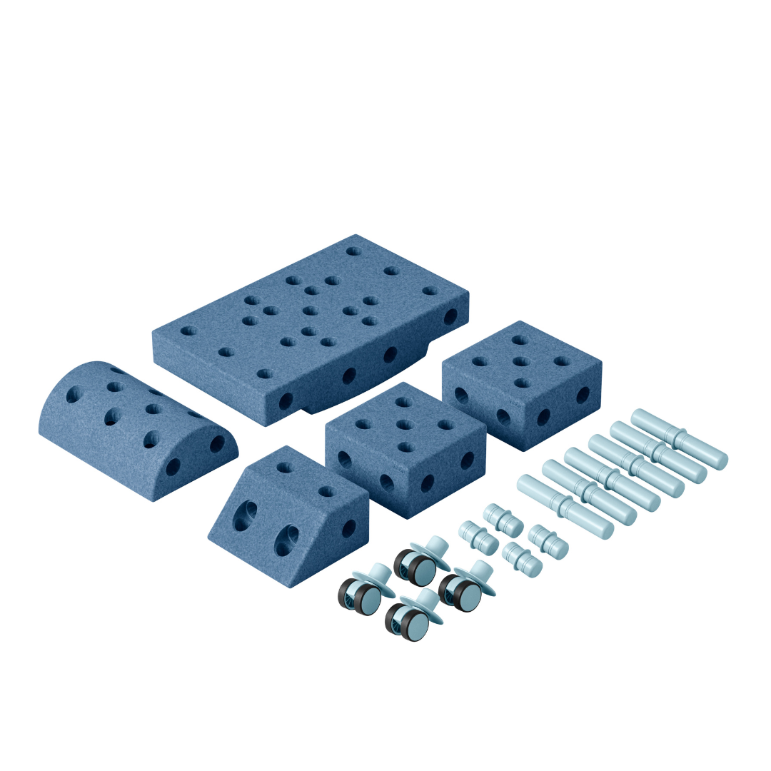 Modu Explorer Sæt Deep Blue , Sky Bluen